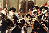 Banquet of the Officers of the St George Civic Guard Company by Frans Hals